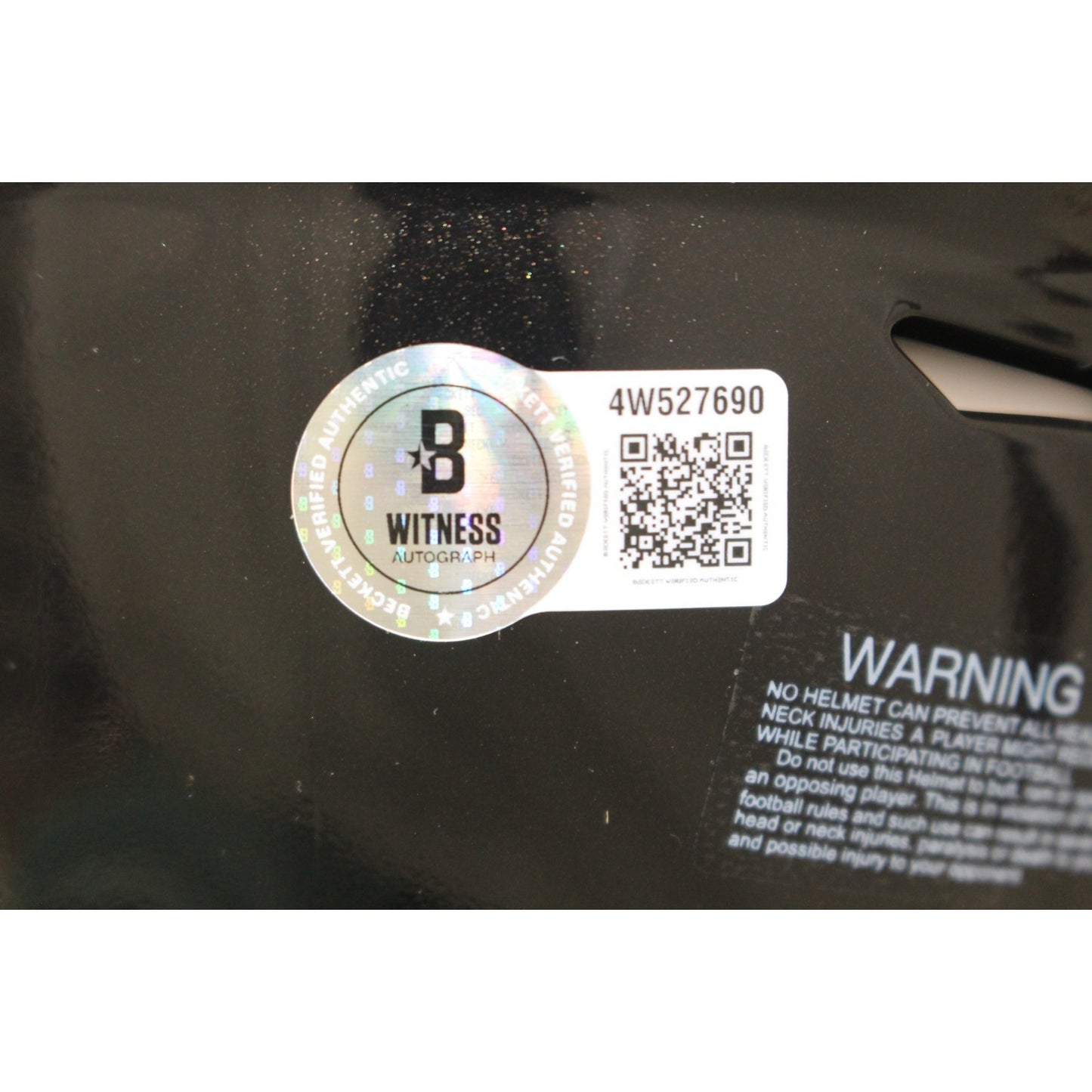 Ray Lewis Signed Baltimore Ravens Mid-Size Midi Helmet