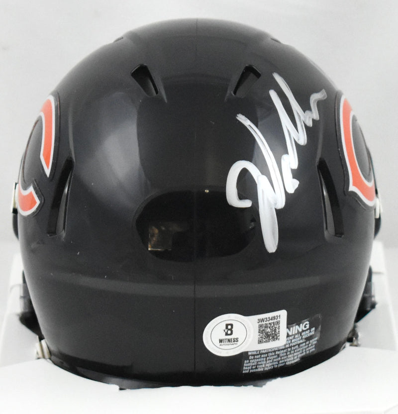 William Perry Signed Chicago Bears Speed Mini Helmet