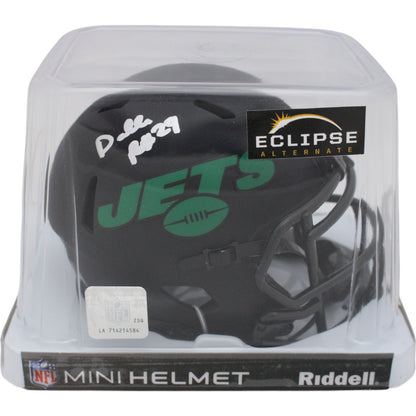 Darrelle Revis New York Jets Autographed Eclipse Mini Helmet