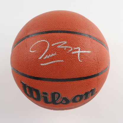 Muggsy Bogues Autographed Wilson Official NBA Basketball