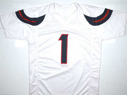Stefon Diggs Signed White Custom Pro Style Jersey