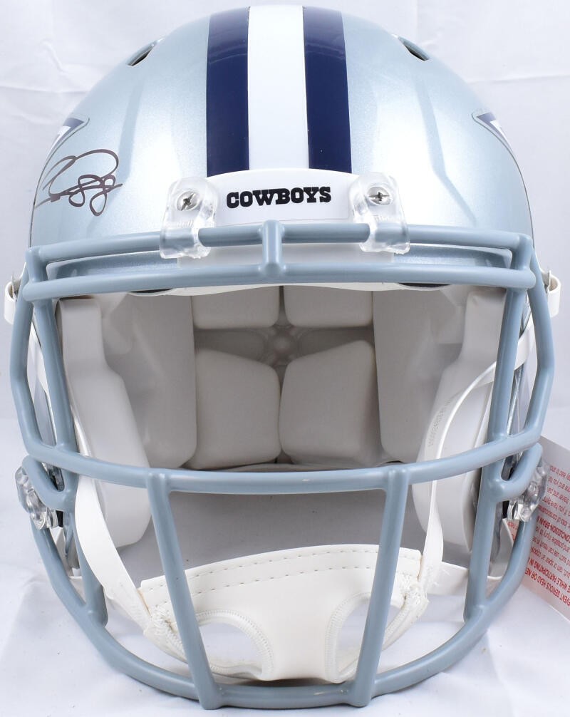 CeeDee Lamb Signed Dallas Cowboys Full Size Speed Authentic Helmet