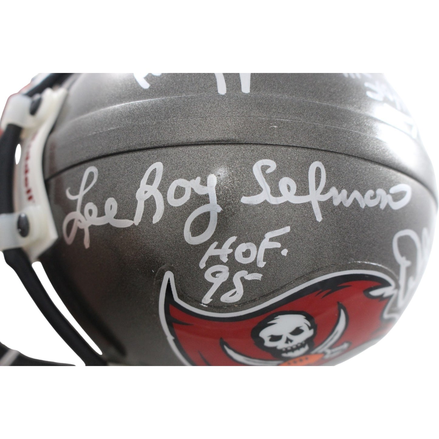 Lee Roy Selmon & Buccaneers Legends Signed Mini Helmet