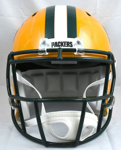 Lukas Van Ness Signed Green Bay Packers Full Size Speed Helmet