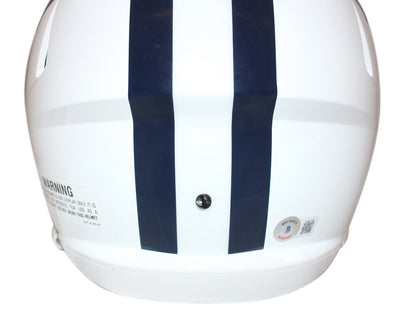 Bob Lilly Autographed Dallas Cowboys Full Size Speed Throwback Helmet HOF