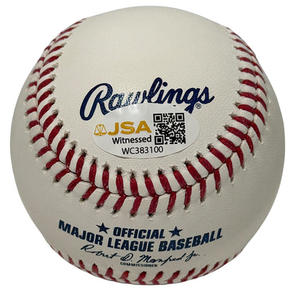 Jose Canseco Signed Rawlings Official MLB Baseball 4 Inscriptions JSA