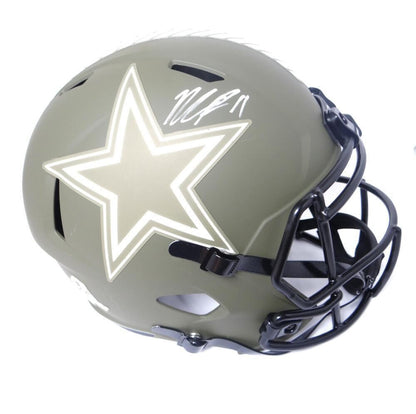 Micah Parsons Signed Dallas Cowboys Salute to Service Full Size Helmet