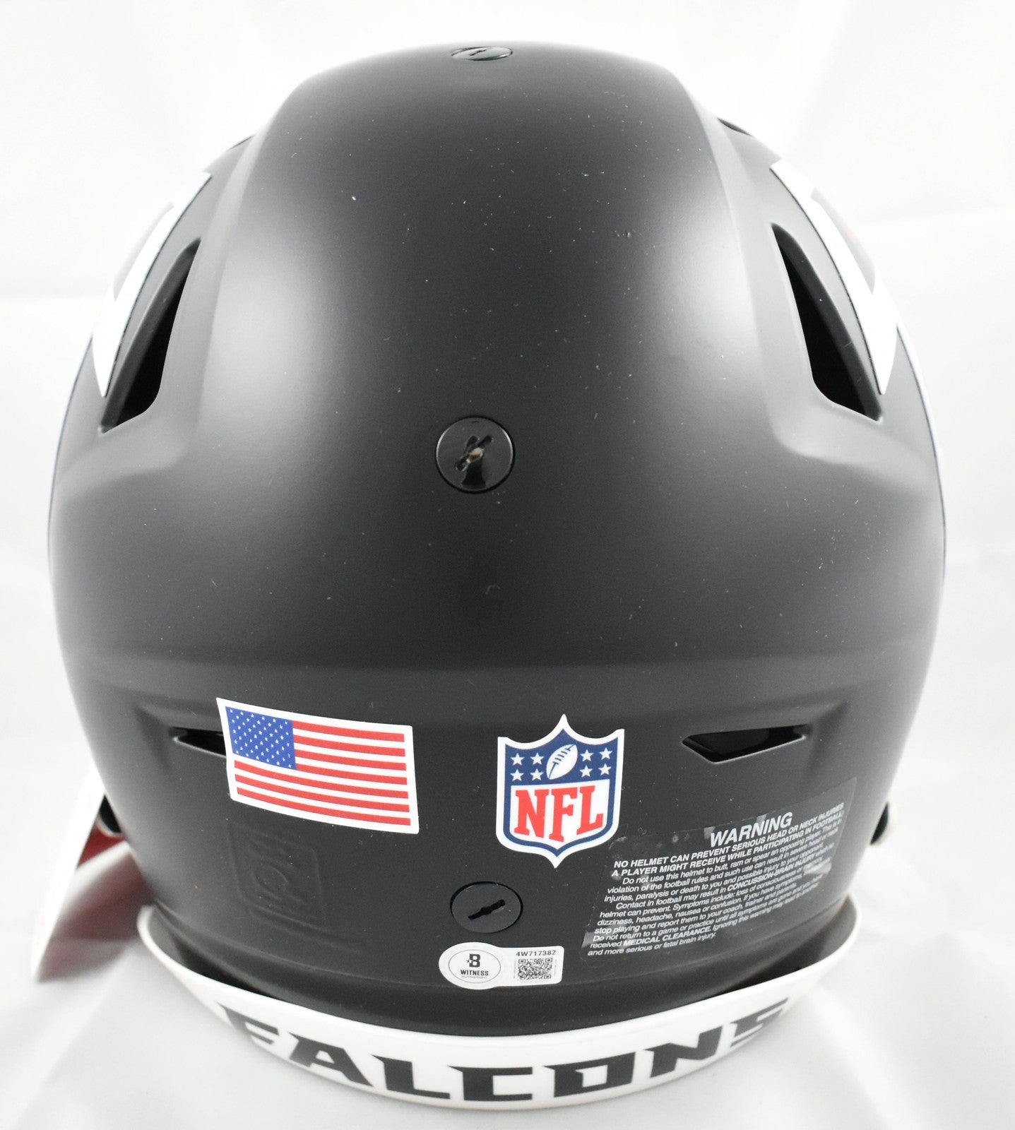 Tony Gonzalez Autographed Atlanta Falcons Riddell SpeedFlex Authentic Helmet