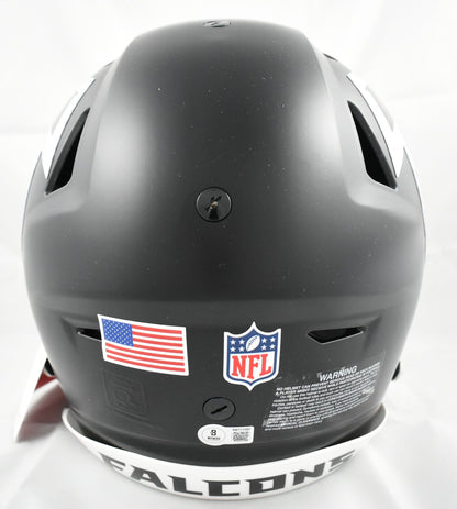 Tony Gonzalez Autographed Atlanta Falcons Riddell SpeedFlex Authentic Helmet