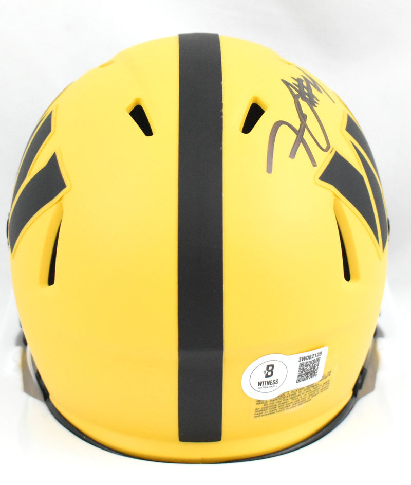Frankie Luvu Autographed Washington Commanders Rave Speed Mini Helmet