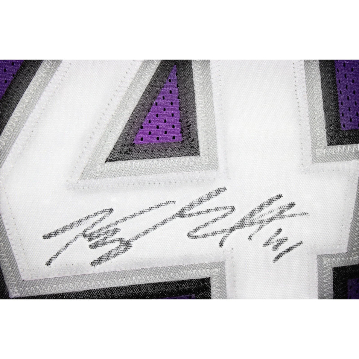 Kyle Hamilton Autographed Baltimore Ravens Purple Jersey