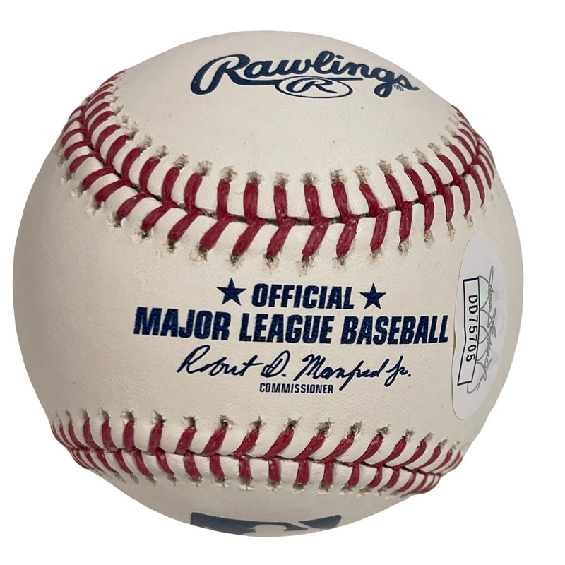 Fred Wilpon Signed ROMLB Baseball "Lets Go Mets" Inscription JSA