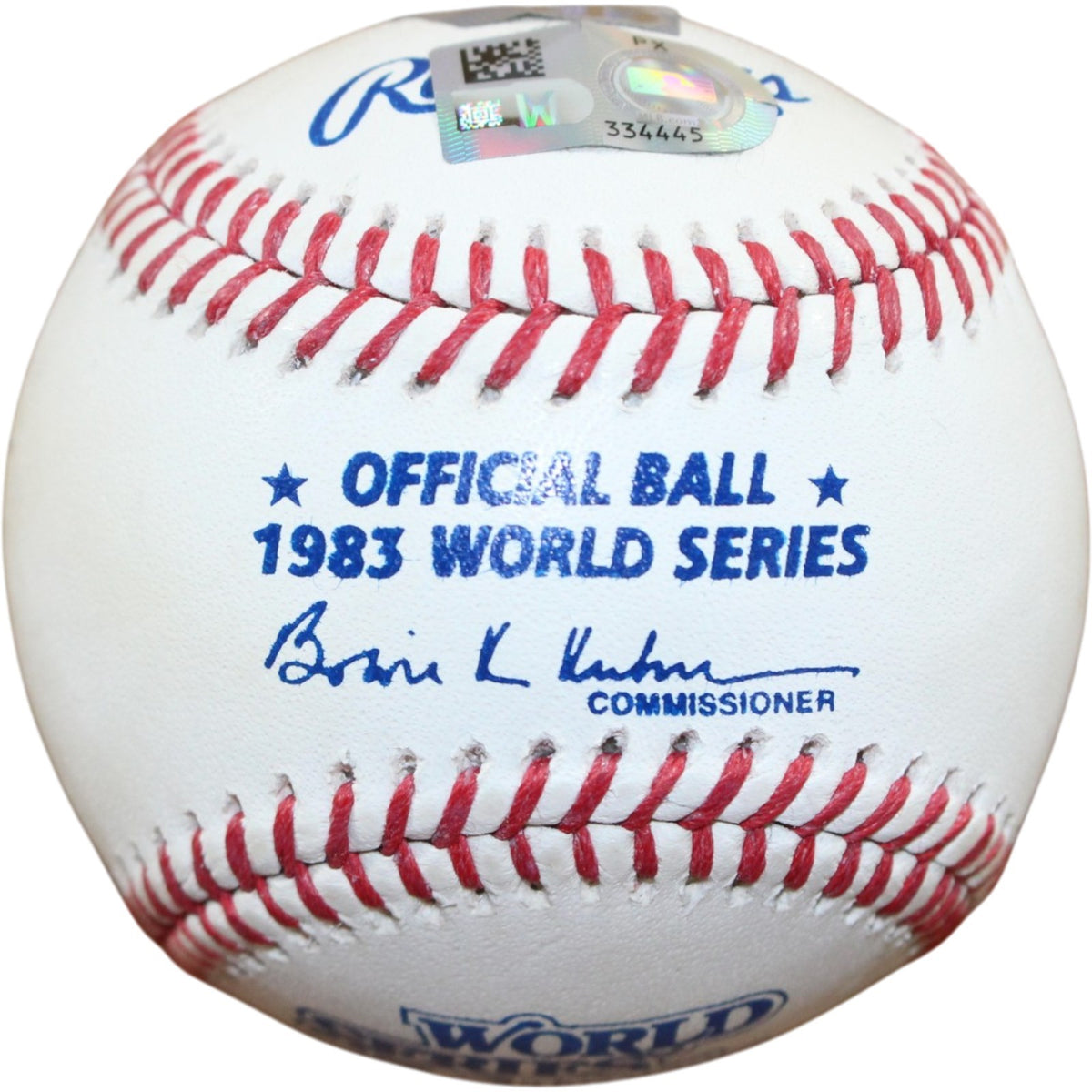 Eddie Murray Autographed Baltimore Orioles 1983 World Series Champions Baseball