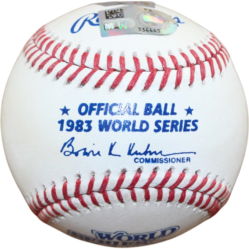 Eddie Murray Autographed Baltimore Orioles 1983 World Series Champions Baseball