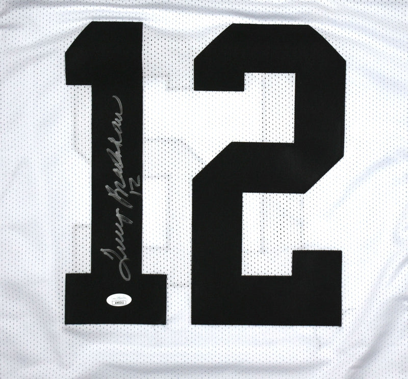 Terry Bradshaw Autographed White Custom Football Jersey