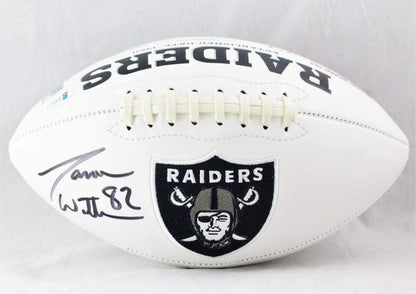 Jason Witten Autographed Las Vegas Raiders Logo Football