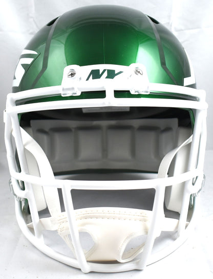 Davante Adams Autographed New York Jets Full Size Speed Helmet