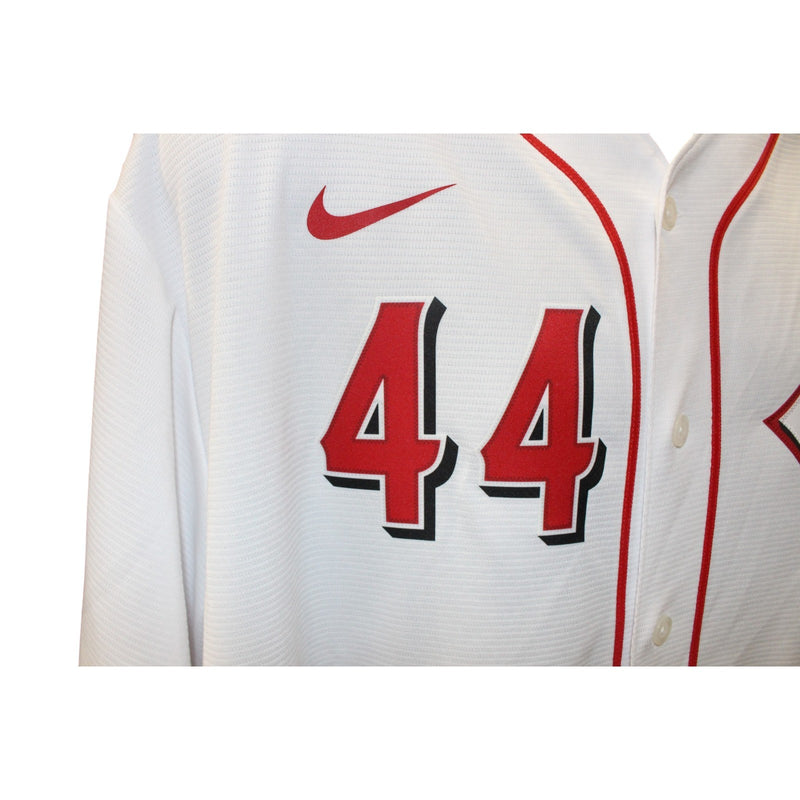 Elly De La Cruz Autographed Cincinnati Reds Nike White Jersey