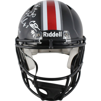 Ohio State Buckeyes Team Signed Full Size Authentic Helmet (20 Sigs)