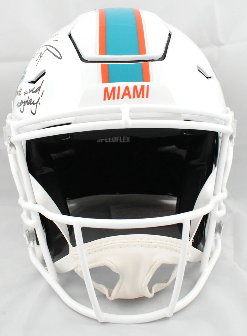 Ricky Williams Signed Miami Dolphins Full Size Speedflex Authentic Helmet