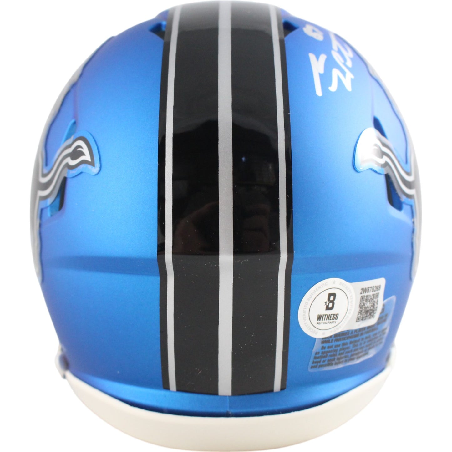 Sam LaPorta Autographed Detroit Lions 2024 Alternate Mini Helmet
