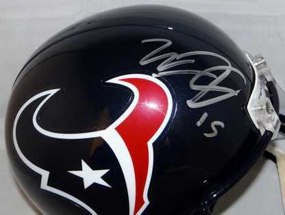 Will Fuller Signed Houston Texans Full Size Helmet