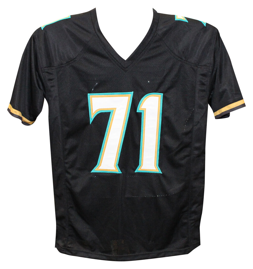 Tony Boselli Signed Jacksonville Jaguars Pro Style Black Jersey BAS
