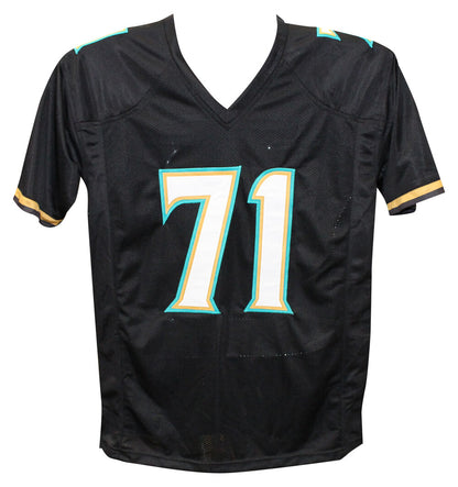 Tony Boselli Signed Jacksonville Jaguars Pro Style Black Jersey BAS