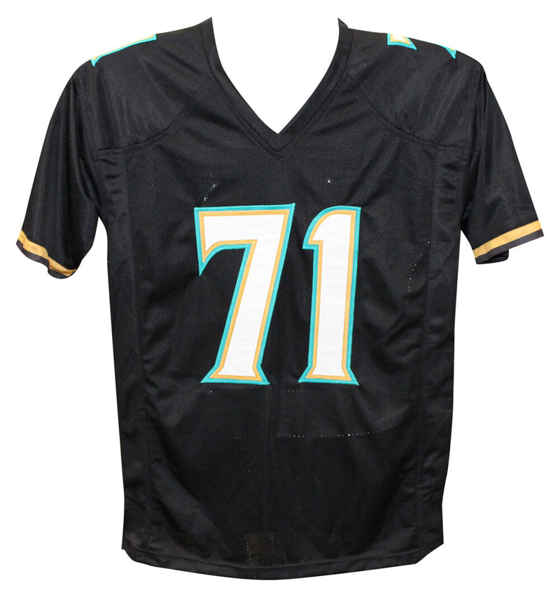 Tony Boselli Signed Jacksonville Jaguars Pro Style Black Jersey BAS