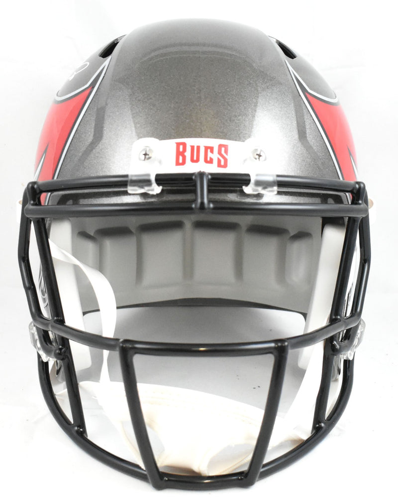 Ronde Barber Autographed Tampa Bay Buccaneers Full Size Speed Helmet
