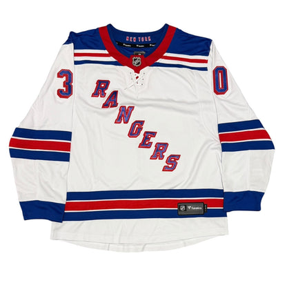 Henrik Lundqvist New York Rangers Signed White Fanatics Jersey