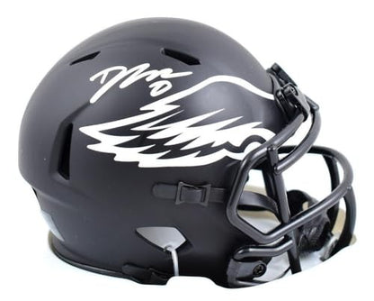 D'Andre Swift Signed Philadelphia Eagles Eclipse Speed Mini Helmet