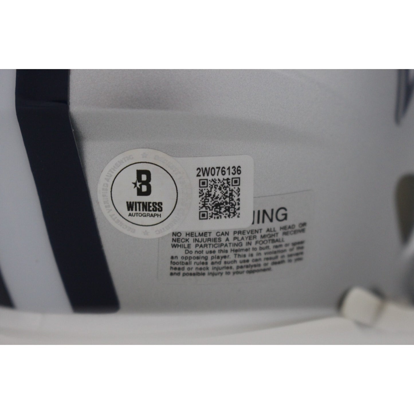 Jimmy Johnson Dallas Cowboys Autographed Speed Mini Helmet