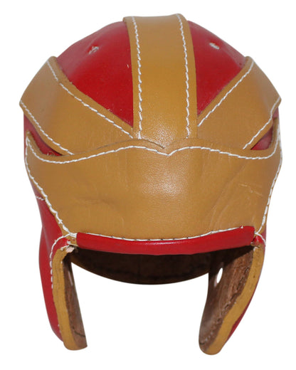 Ace Parker Signed Brooklyn Dodgers Glory Leather Mini Helmet JSA