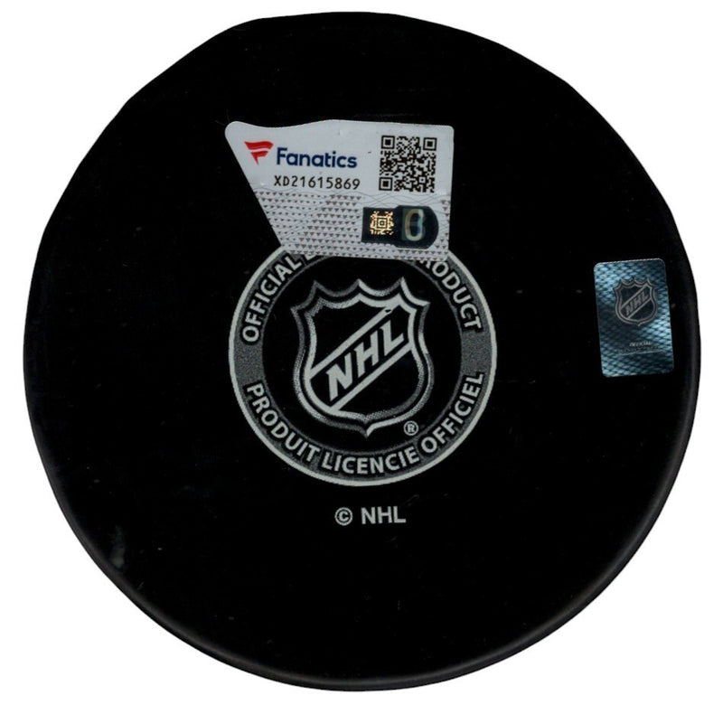 Adam Fox Signed New York Rangers Hockey Puck Fanatics COA