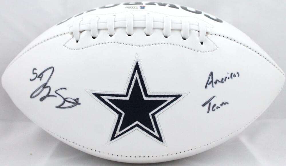Jaylon Smith Signed Dallas Cowboys Logo Football - America's Team