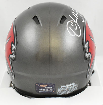 Derrick Brooks Signed Tampa Bay Buccaneers Speed Mini Helmet