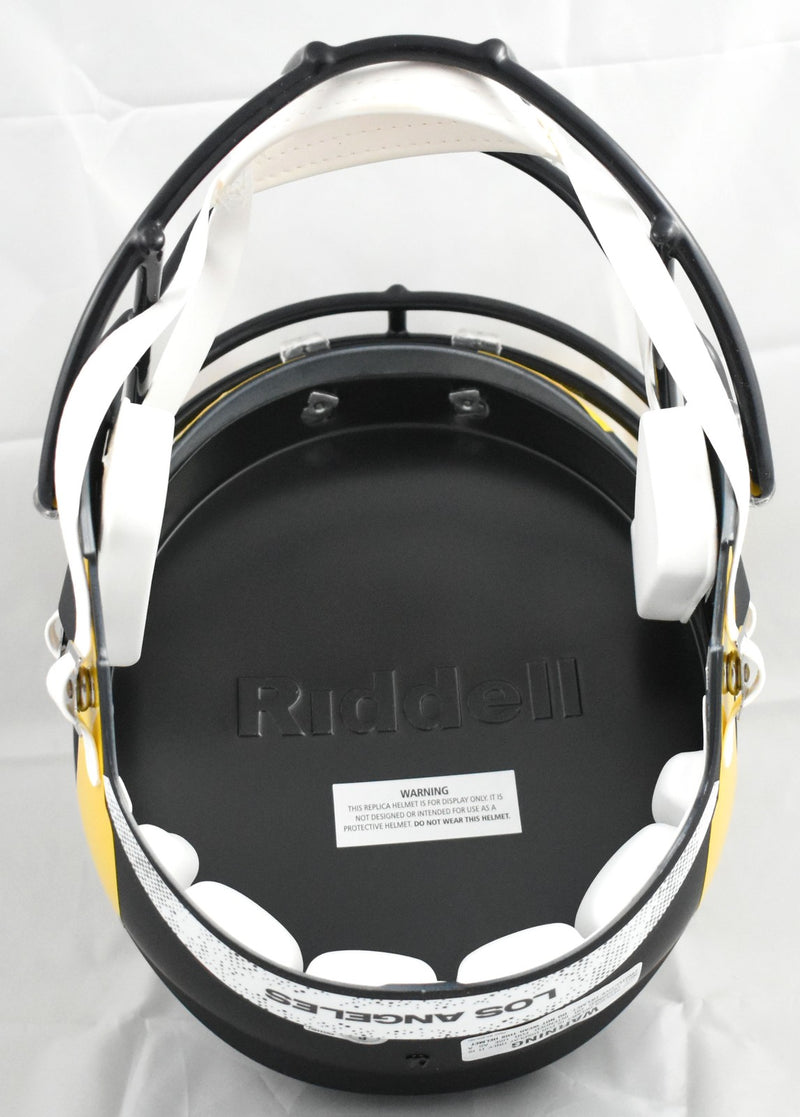 Aaron Donald Autographed Los Angeles Rams Rivalries Full Size Speed Helmet