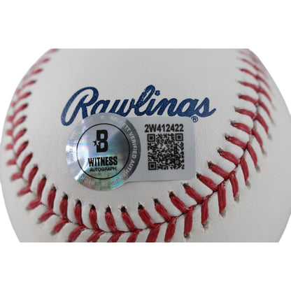 Alan Trammell Signed Detroit Tigers Official MLB Baseball 1984 WS MVP (BAS)