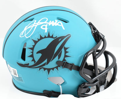 Jonnu Smith Signed Miami Dolphins Rave Speed Mini Helmet