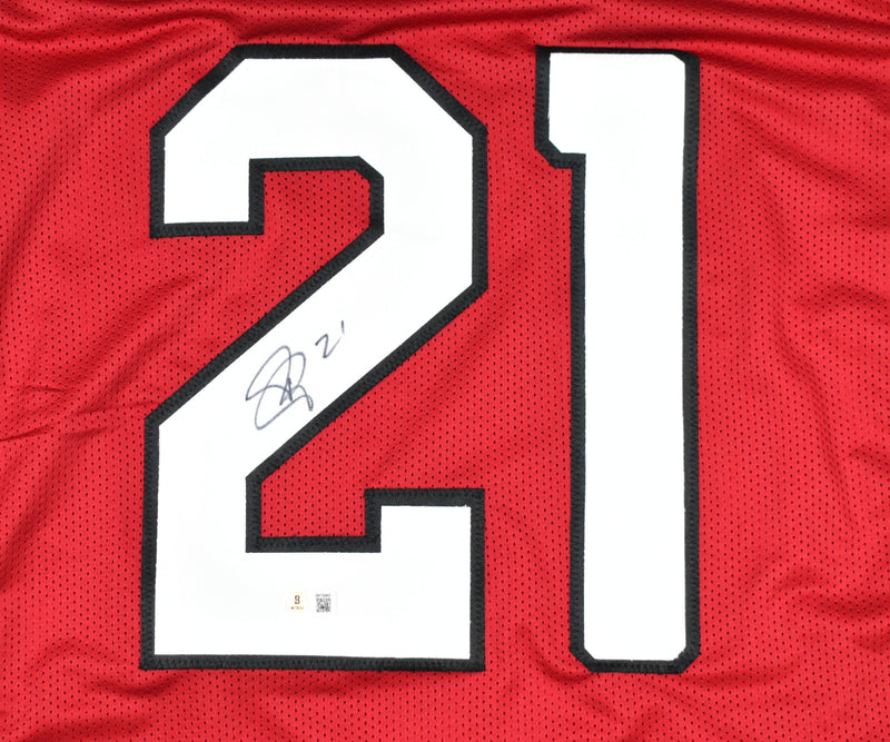 Patrick Peterson Autographed Arizona Cardinals Red Custom Jersey