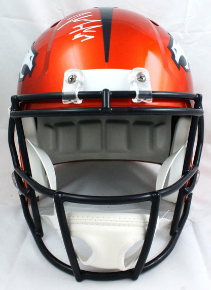 John Lynch Signed Denver Broncos Full Size Flash Speed Helmet