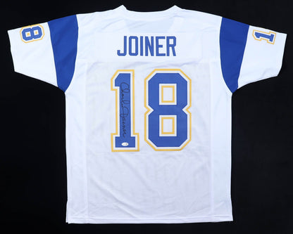 Charlie Joiner Signed San Diego Chargers White Custom Jersey