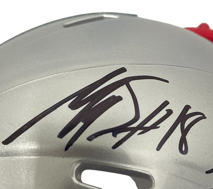Matthew Slater Signed New England Patriots Speed Mini Helmet 3x SB Champs