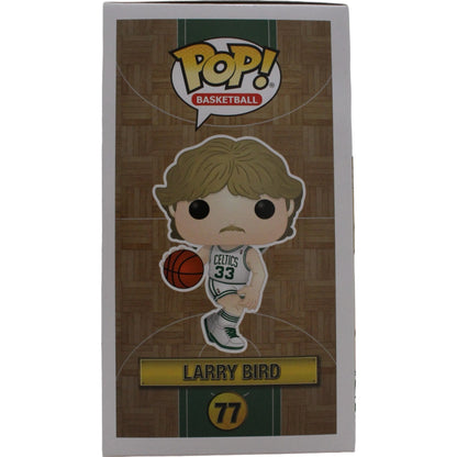 Larry Bird Signed Boston Celtics Funko Pop! #77 Beckett COA