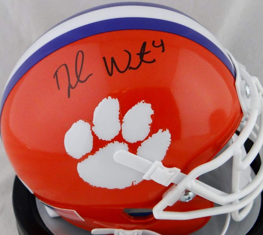Deshaun Watson Autographed Clemson Tigers Black Mini Helmet