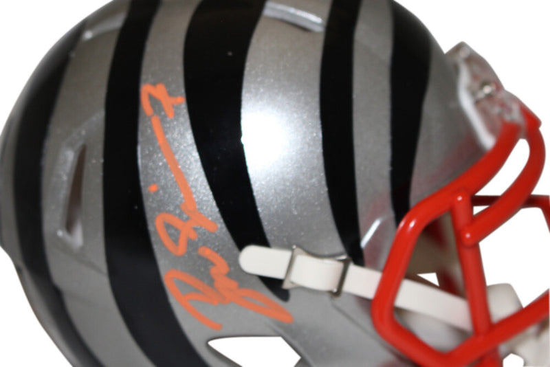 Boomer Esiason Cincinnati Bengals Signed Flash Speed Mini Helmet Beckett