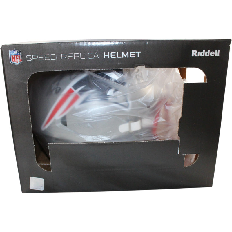 AJ Brown Signed New England Patriots Full Size Helmet