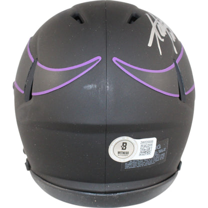 Adrian Peterson Minnesota Vikings Autographed Eclipse Mini Helmet