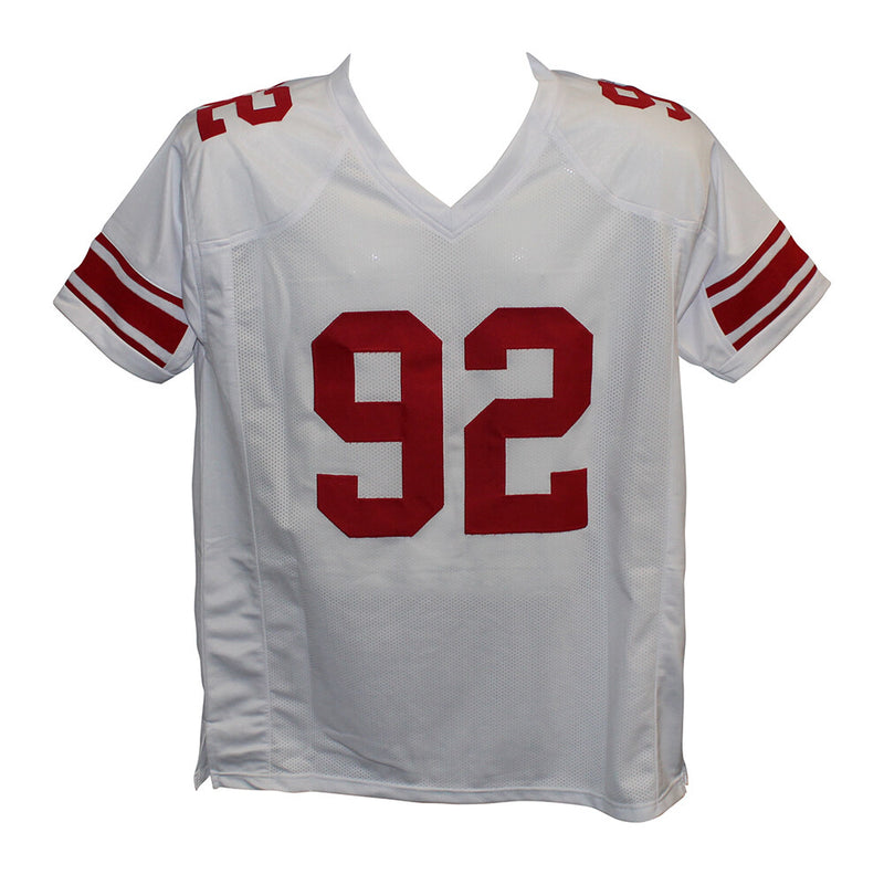 Michael Strahan Autographed New York Giants Custom Pro Style Jersey